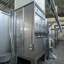Powder-Enamel-Coating-Booth, Poudre-D'émail-Cabinet, Pulbere-Email-Cabinet, Порошковой-эмалью-Кабинет